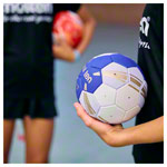 Abbildung zeigt Molten Handball H1C3500-BW, Größe 1