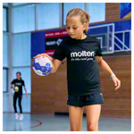 Abbildung zeigt Molten Handball H1C3500-BW, Größe 1