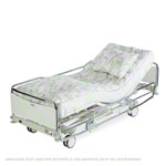 Lojer Krankenhausbett ScanAfia X ICU E-490, Trendelenburg elektr., Chrom