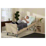 Abbildung zeigt Lojer Falt-Pflegebett Modux-4 200x90 cm