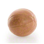 ARTZT Vintage Series Medizinball aus Leder, 1,5 kg