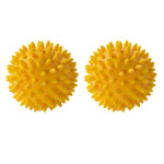 ARTZT vitality Massage-Ball mit Ventil,  8 cm, gelb, 2 Stck