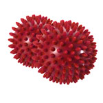 ARTZT vitality Massage-Ball mit Ventil,  9 cm, rot, 2 Stck