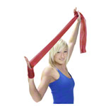 ARTZT vitality latexfree �bungsband, LxB 2,5 m x 11,5 cm, mittel, rot