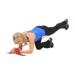 ARTZT vitality latexfree �bungsband, LxB 6 m x 11,5 cm, mittel, rot