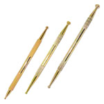 Akupressurstift-Set, 3-tlg., 13 cm, ø 2,5 / 4,5 mm + ø 3 / 6 mm, 15 cm, ø 4 / 7 mm