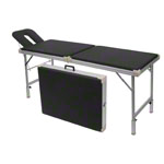 Alu-Kofferliege Robusta ST, inkl. Kopfteil , LxBxH 170/210x56x70-82 cm