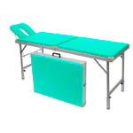 Alu-Kofferliege Robusta ST, inkl. Kopfteil , LxBxH 170/210x56x70-82 cm