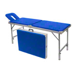 Alu-Kofferliege Robusta ST, inkl. Kopfteil , LxBxH 170/210x65x70-82 cm