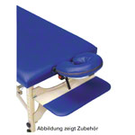 Armauflage fr Koffermassagebank Optima