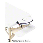 Armauflage fr Koffermassagebank Optima