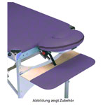 Armauflage fr Koffermassagebank Variant