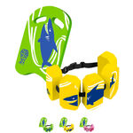 BECO-SEALIFE Schwimmgürtel 5-Block, 19-30 kg + BECO Schwimmbrett SHARKY