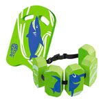 BECO-SEALIFE Schwimmgürtel 5-Block, 19-30 kg + BECO Schwimmbrett SHARKY