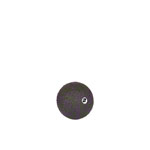 BLACKROLL Ball,  8 cm, schwarz
