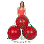 Ballnetz fr 3 Gymnastikblle, grn