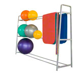 Ballregal Exklusiv Basismodul fr 9-18 Blle bis  75 cm, 270x62x180 cm