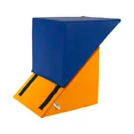 Lagerungswürfel Stufenlagerungswürfel Bandscheibenwürfel Sitzwürfel  40x40x40 cm, Blau bei Mercateo günstig kaufen