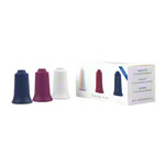 BellaBambi mini trio SENSITIVE weiß, REGULAR orchidee, INTENSE blau Faszien Cup Set