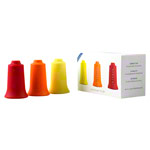BellaBambi® original trio, SENSITIVE gelb, REGULAR orange, INTENSE rot Faszien Cup Set