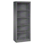 Büroregal mit 4 Einlegeböden, H x B x T 195 x 80 x 40 cm