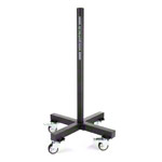 Bumper Plate Aufbewahrungswagen, fahrbar, L x B x H 60,5 x 60,5 x 97 cm