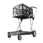 CLAX Trolley inkl. faltbarer Box, 2 tlg.