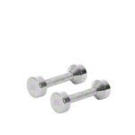 Chromhantel massiv, 2 kg, Stck
