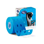 CureTape Punch, LxB 5 m x 5 cm, wasserfest, blau