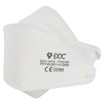 DOC FFP2 Schutzmaske mit Elastikband, 25 Stck