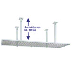 Deckenschlingentisch Exklusiv, LxB 200x70 cm