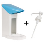 Desinfektionsmittelspender Eurospender Safety plus, inkl. Pumpe, für 1L Flasche