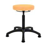 Drehhocker Standard mit Komfort-Polster und Gleitern