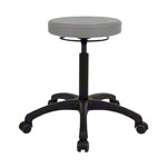 Drehhocker Standard mit Komfort-Polster und Rollen