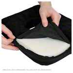 Ersatzbezug f�r Gesichtsauflage, LxBxH 30x25x4 cm