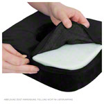 Ersatzbezug f�r Gesichtsauflage, LxBxH 30x25x7 cm