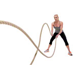 Fitness Tau Battle Rope,  3 cm x 25 m, 8,75 kg