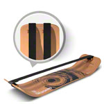 GIBBON Giboard-Set Active Black, Doppelte Slackline