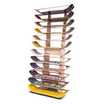 GIBBON Giboard-Set Aufbewahrungständer + 12 Giboards, 13-tlg.