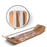 GIBBON Giboard-Set Play White, Doppelte Slackline