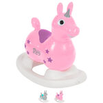 GYMNIC Hpftier Einhorn Rody Magical Unicorn mit Schaukelwanne