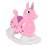 GYMNIC Hpftier Einhorn Rody Magical Unicorn mit Schaukelwanne