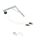 Galgen für Doppelzugapparat Speed Pulley fahrbar, 50 kg