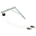 Galgen fr Doppelzugapparat Speed Pulley fahrbar, 50 kg