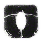 Gesichtsauflage Pearls, desinfizierbar, LxBxH 30x30x1 cm