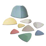 Gonge Balance-Set, Hügelkuppen + Fluss-Steine Nordic, 9-tlg.