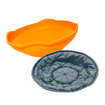 Gonge Spielkreisel-Set, 2-tlg. Mini Top, orange + Kissen