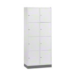Großraum-Schließfachschrank mit 8 Fächern, HxBxT 195x82x49 cm