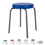 Gymnastikhocker Standard mit Komfort-Polster, Ø 36 cm, Gestellfarbe anthrazit