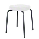 Gymnastikhocker Standard mit Komfort-Polster, � 36 cm, Gestellfarbe anthrazit